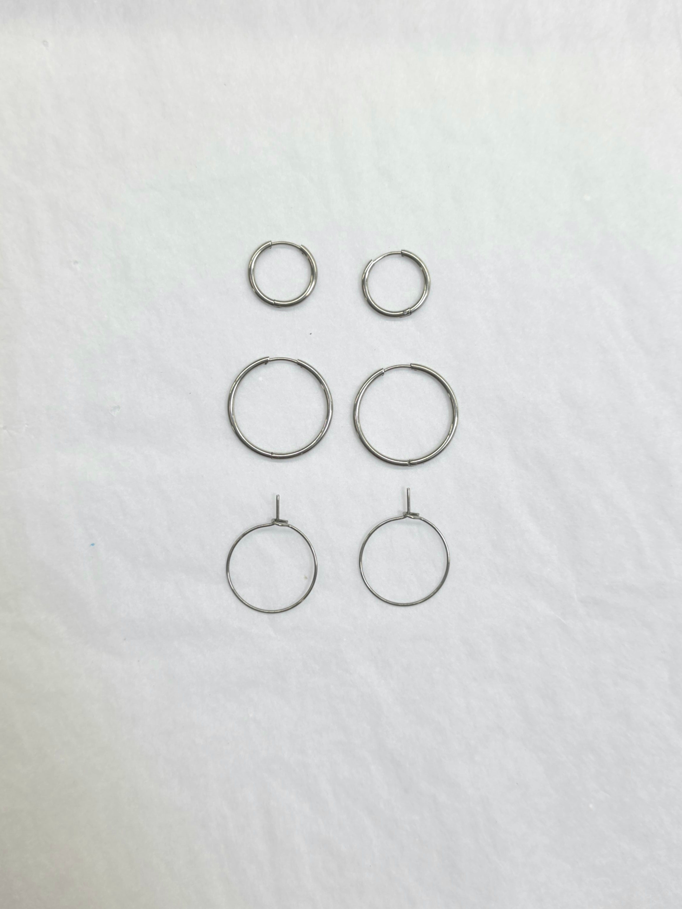 Aros plateados