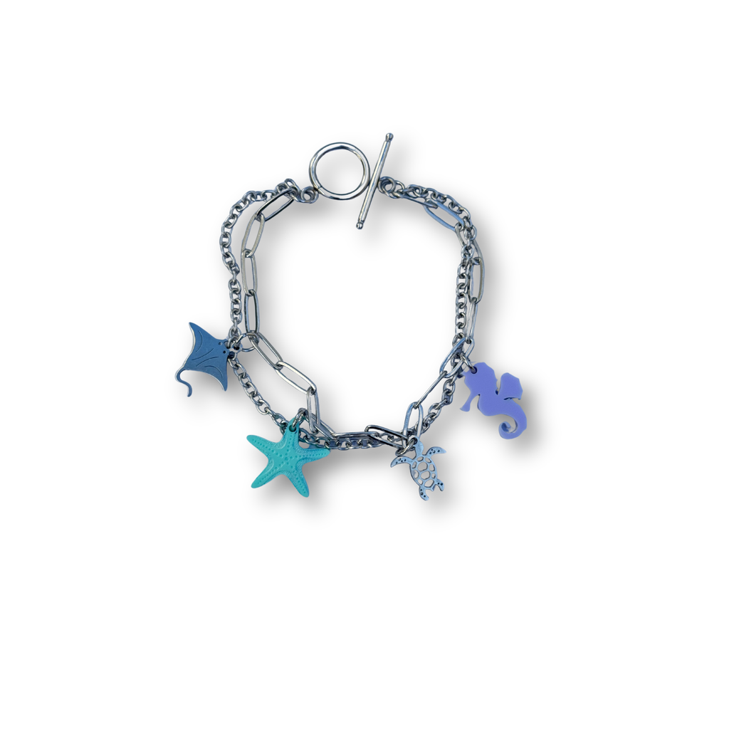 Pulseras TaRo Joyas de metacrilato ligero con colores veraniegos, colección Sol y Brilli, accesorios originales y divertidos para completar tu look de día o fin de semana.