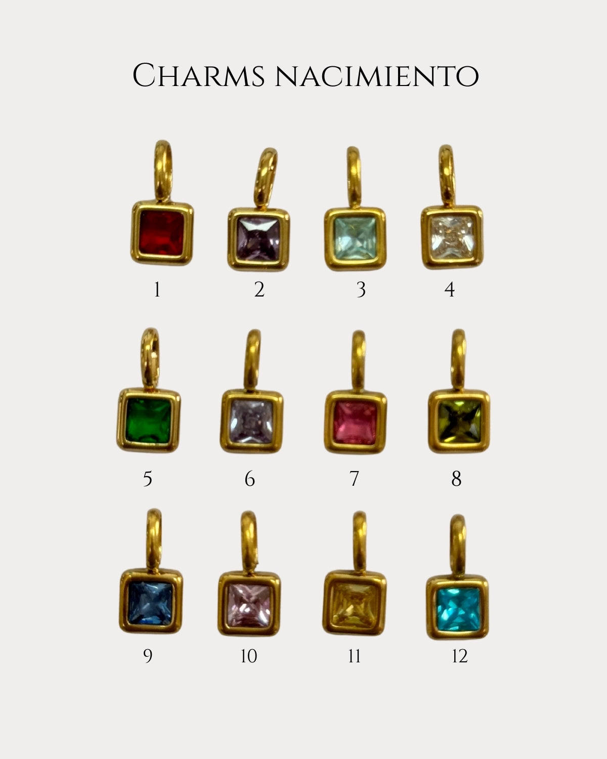 Charms Nacimiento 💎✨