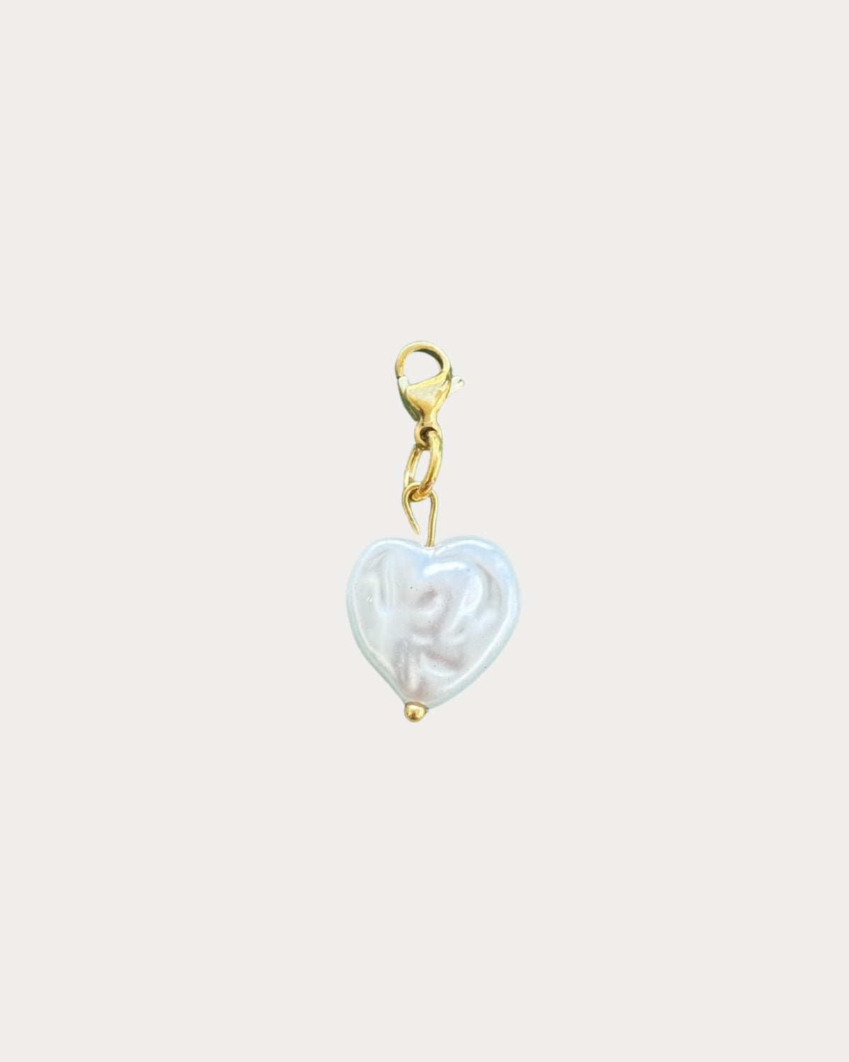 Charm Corazón Perlado 🤍✨