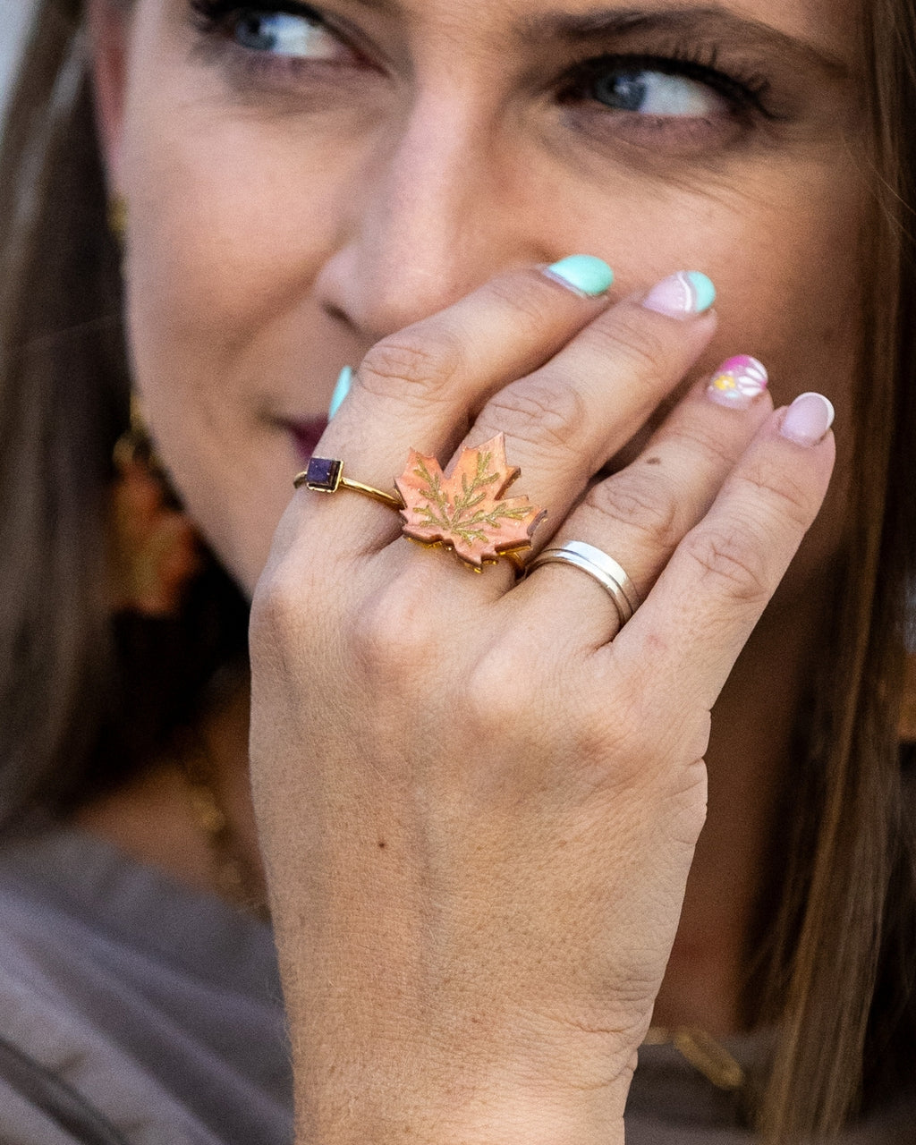 Anillo Hoja Misteriosa 🍂💍