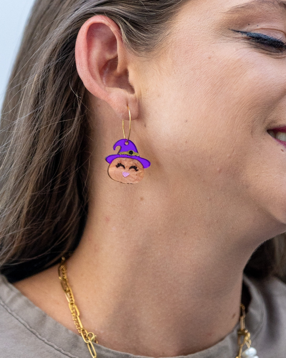 Pendientes Calabaza Coqueta 🎃✨