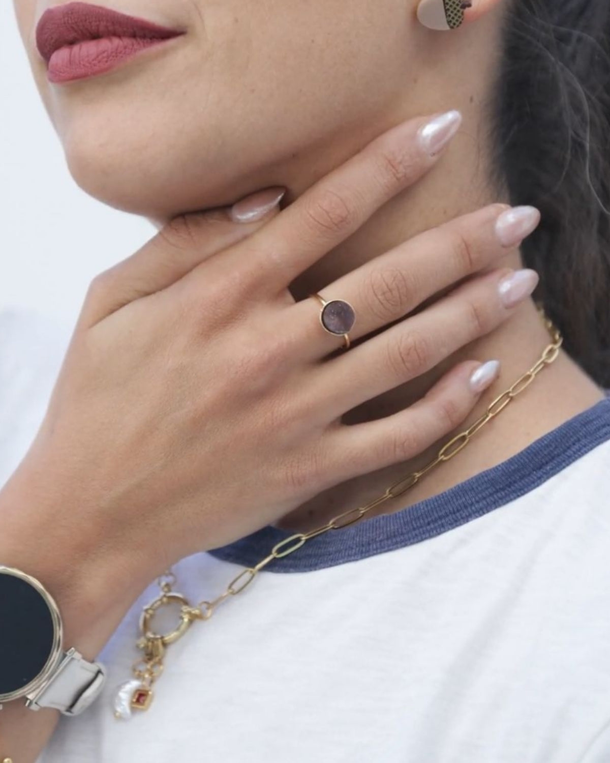 Anillo Basics Circle ⚪✨