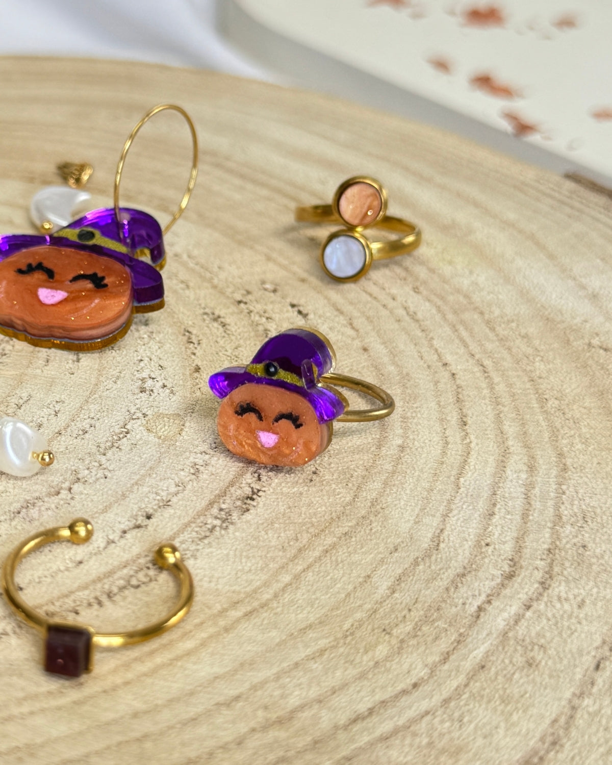 Anillo Calabaza Coqueta 🎃💍