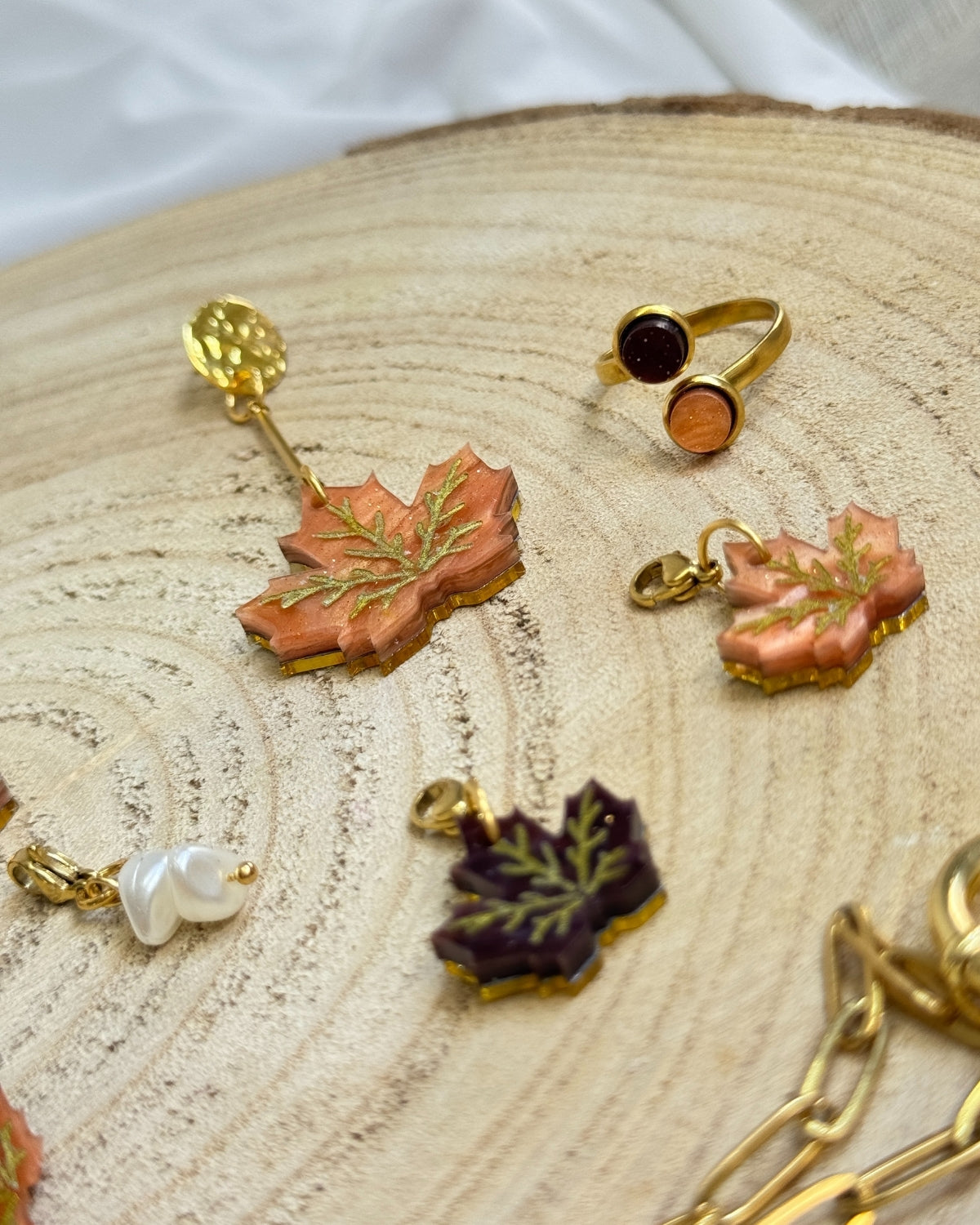 Pendientes Otoño colgante🍁