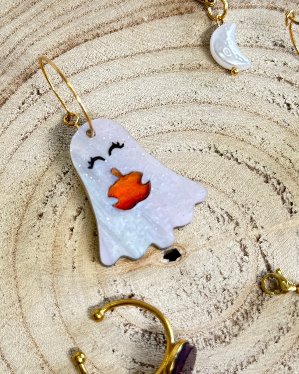 Pendientes Fantasmita Boo 👻✨