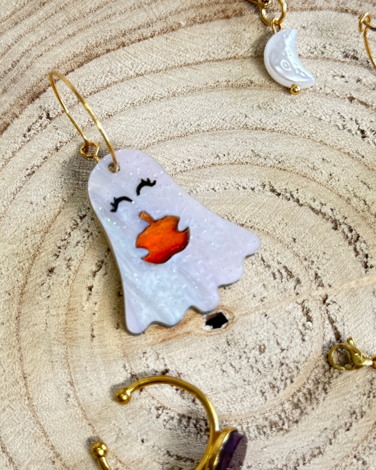 Pendientes Fantasmita Boo 👻✨