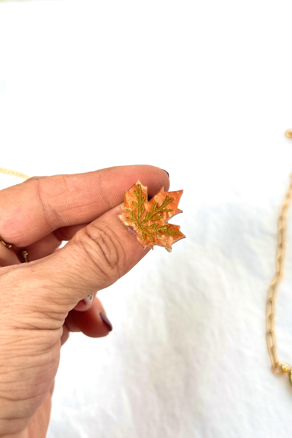 Anillo Hoja Misteriosa 🍂💍