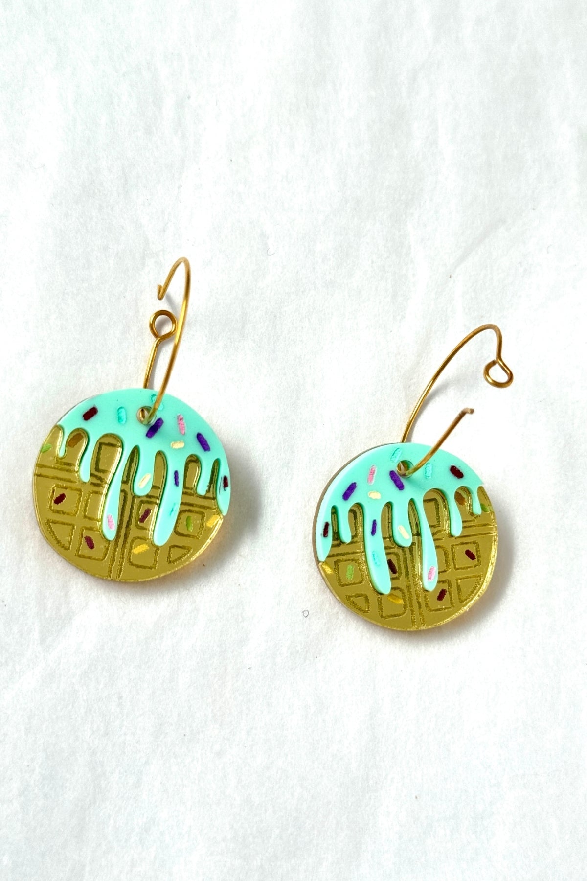 Pendientes Gofres BRILLANTES