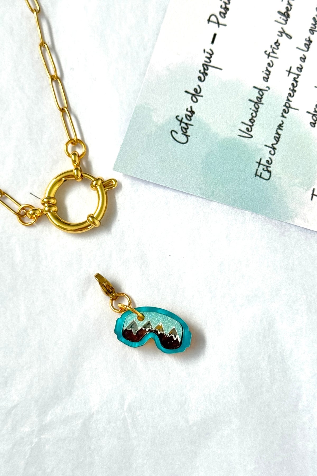 🎿 Gafas de esquí – Pasión en blanco