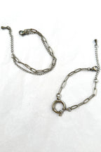 Pulseras Base Color Acero⛓️✨