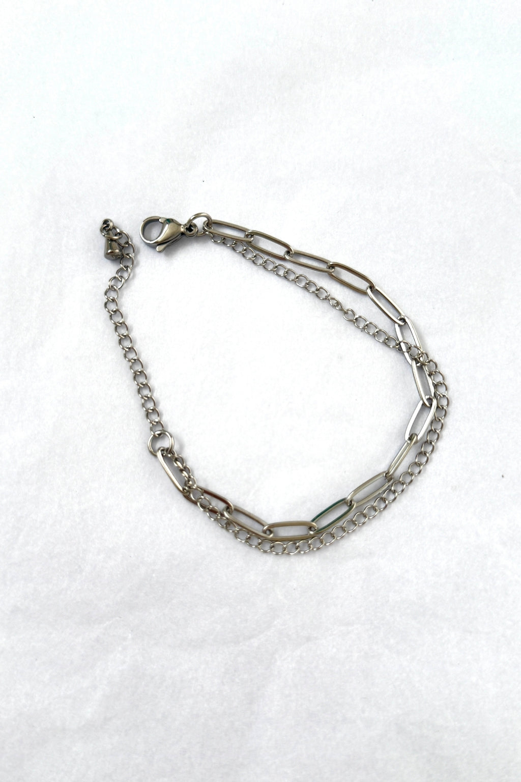 Pulseras Base Color Acero⛓️✨