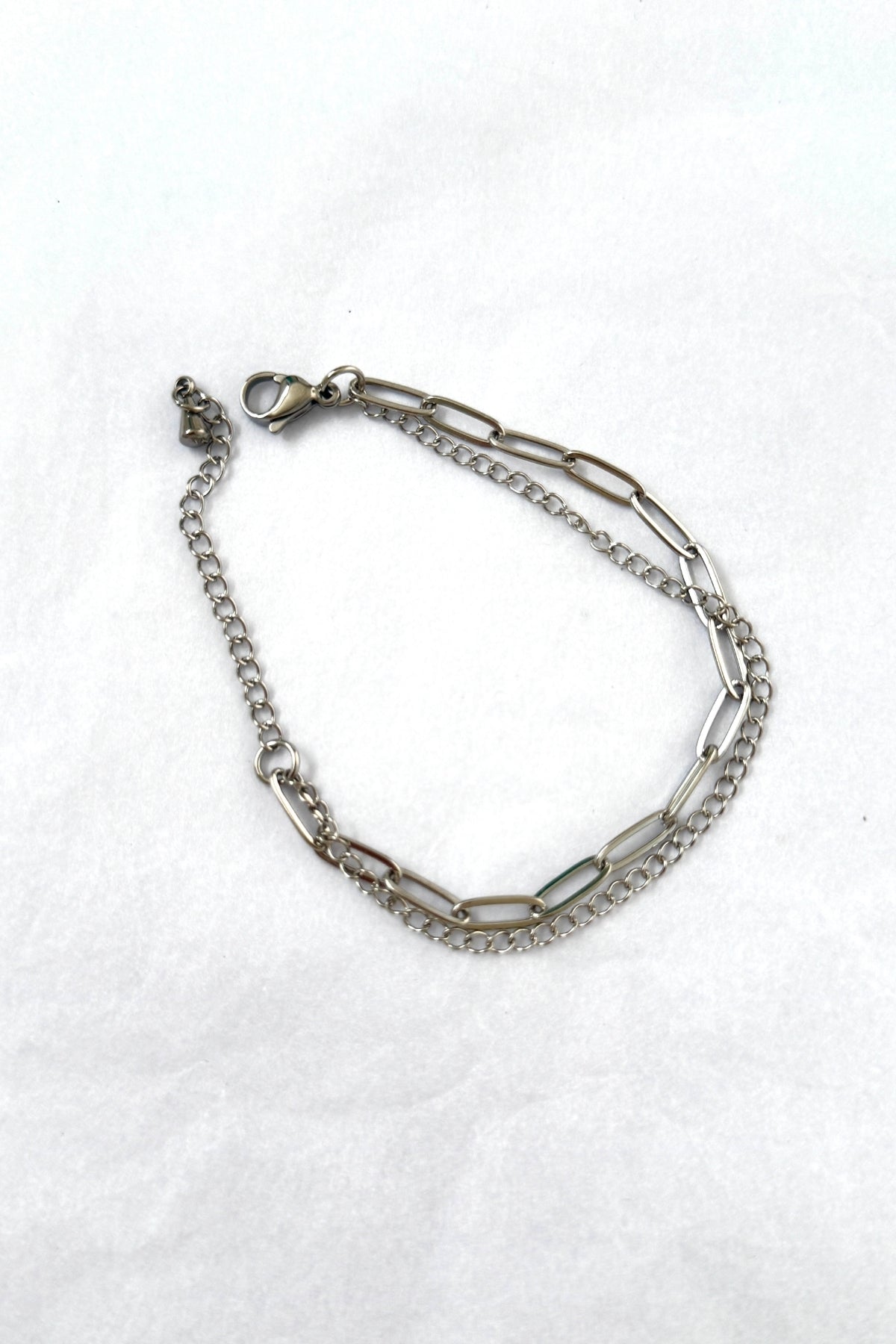 Pulseras Base Color Acero⛓️✨