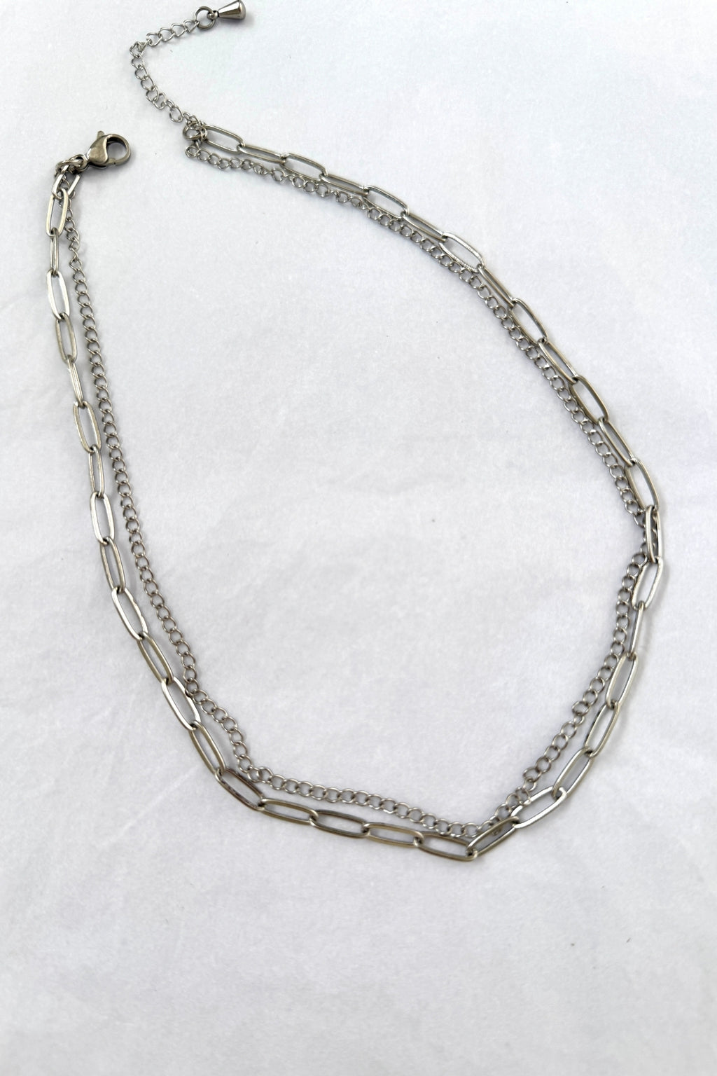 Collares Base Color Acero ⛓️✨