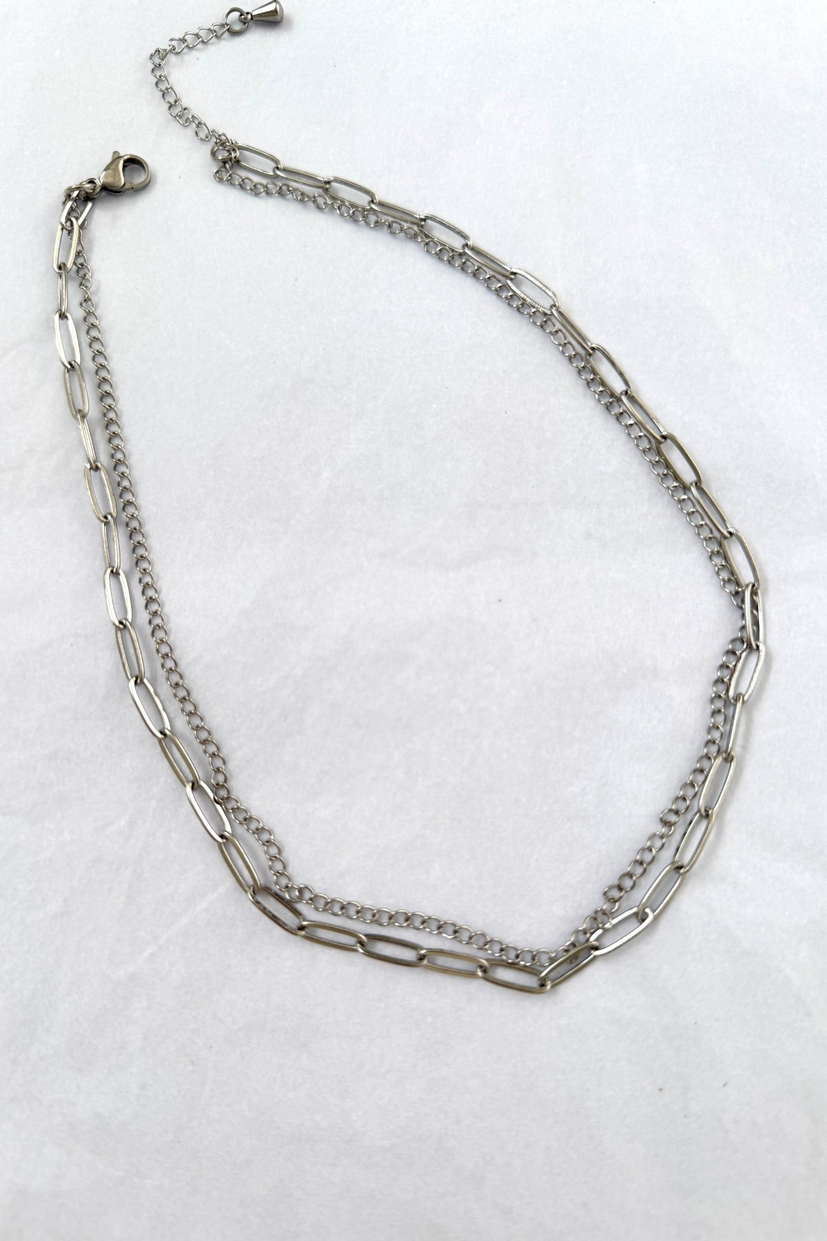 Collares Base Color Acero ⛓️✨