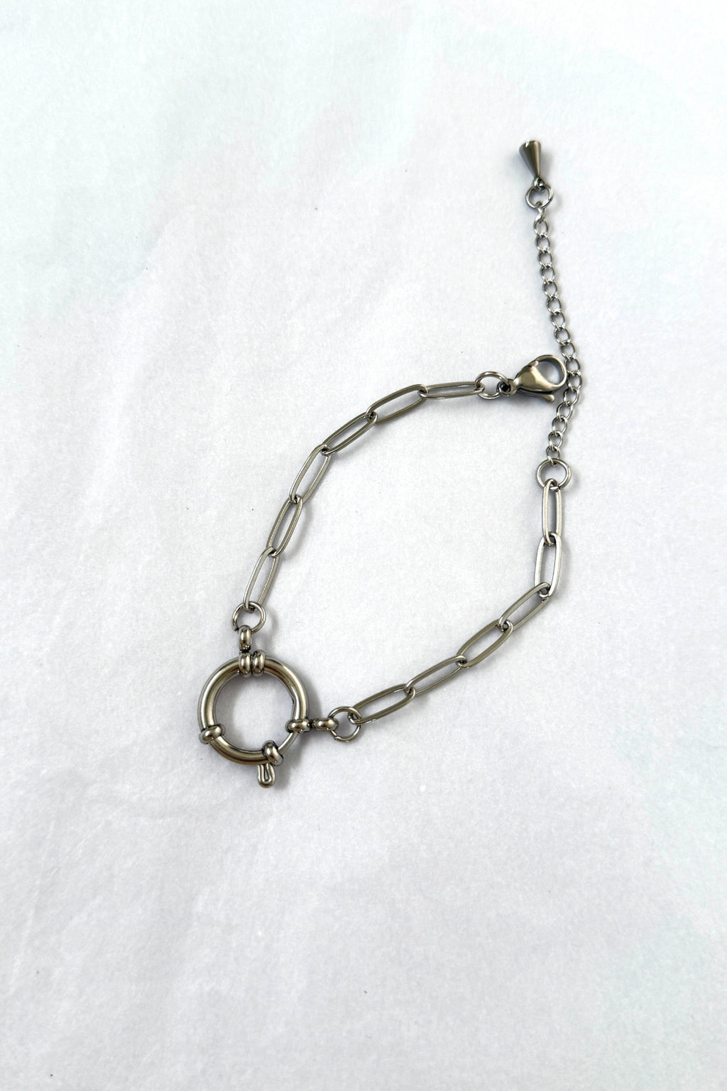 Pulseras Base Color Acero⛓️✨