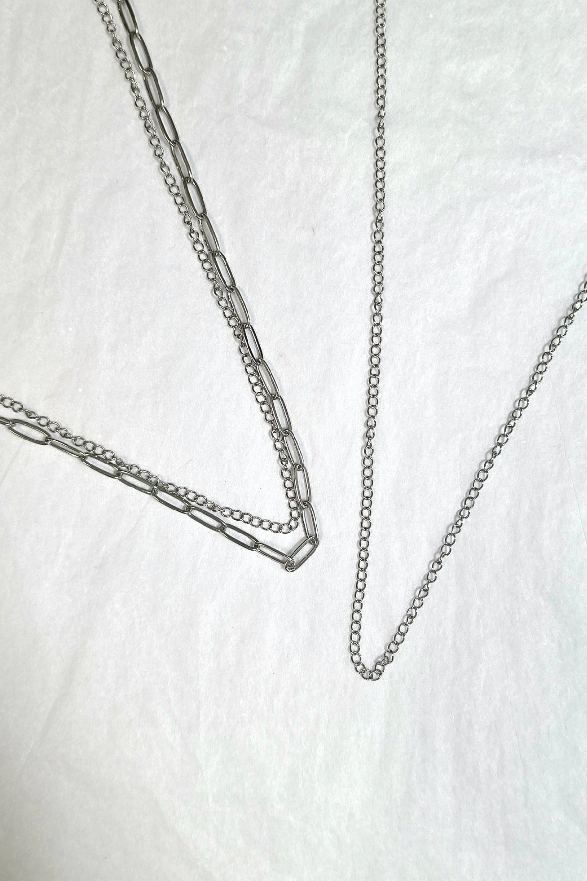 Collares Base Color Acero ⛓️✨