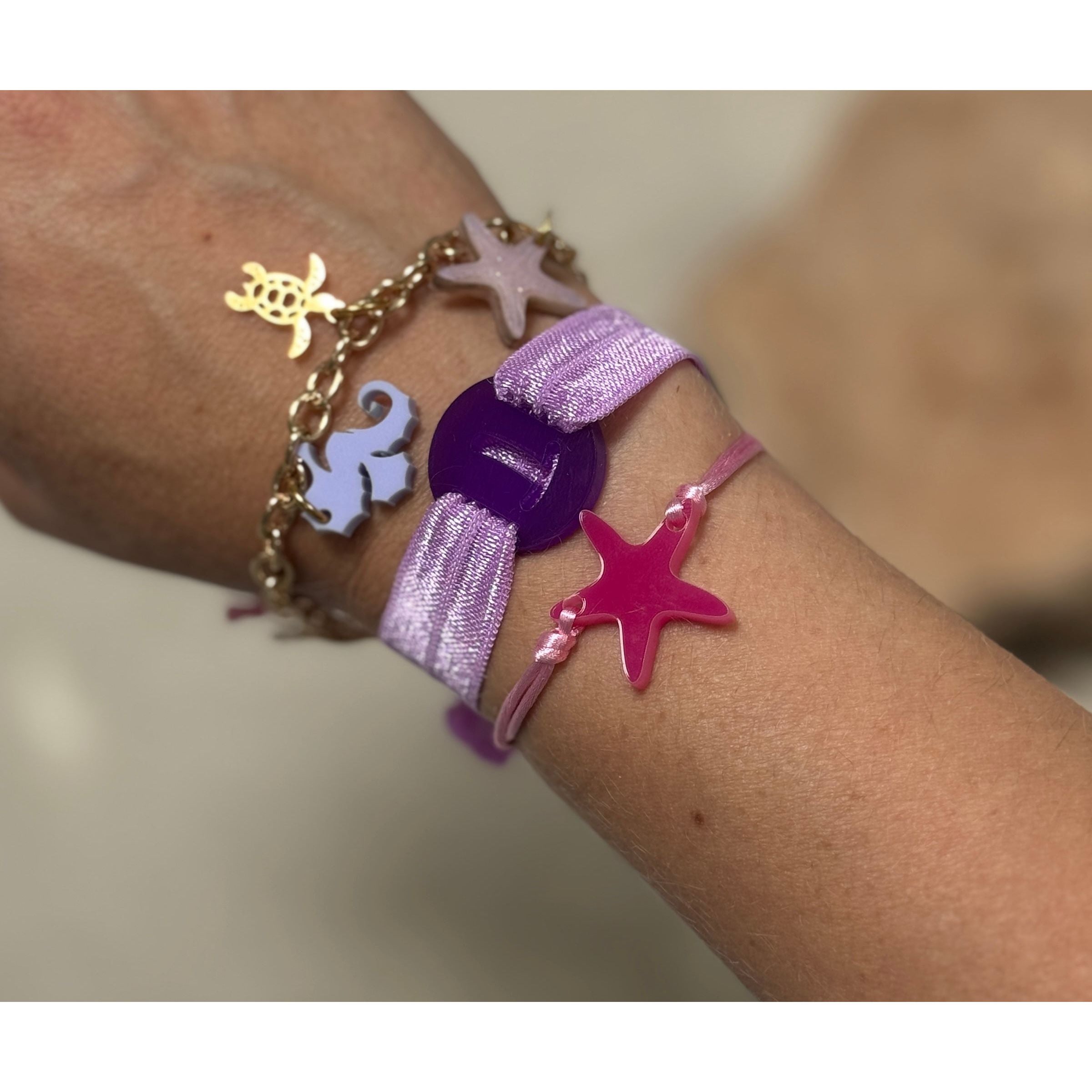 Pulsera Corfú-Pulseras TaRo Joyas de metacrilato ligero con colores veraniegos, colección Sol y Brilli, accesorios originales y divertidos para completar tu look de día o fin de semana.
