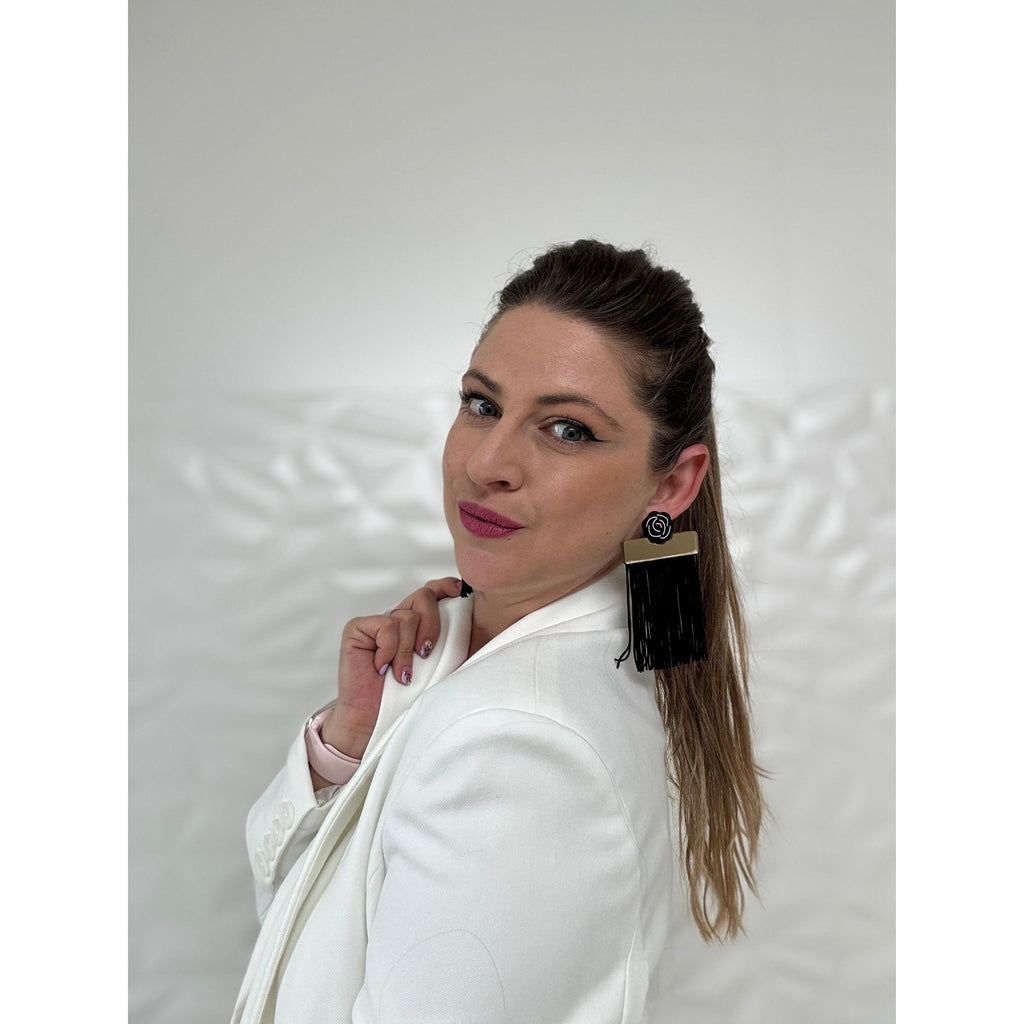 Pendientes de metacrilato ligero con colores vibrantes, colección Wow de TaRo Joyas, accesorios originales y divertidos para elevar tu look de fin de semana o diario.