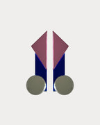 pendientes rame taro con diferentes formas geométricas de colores tamaño midi ideal para todo